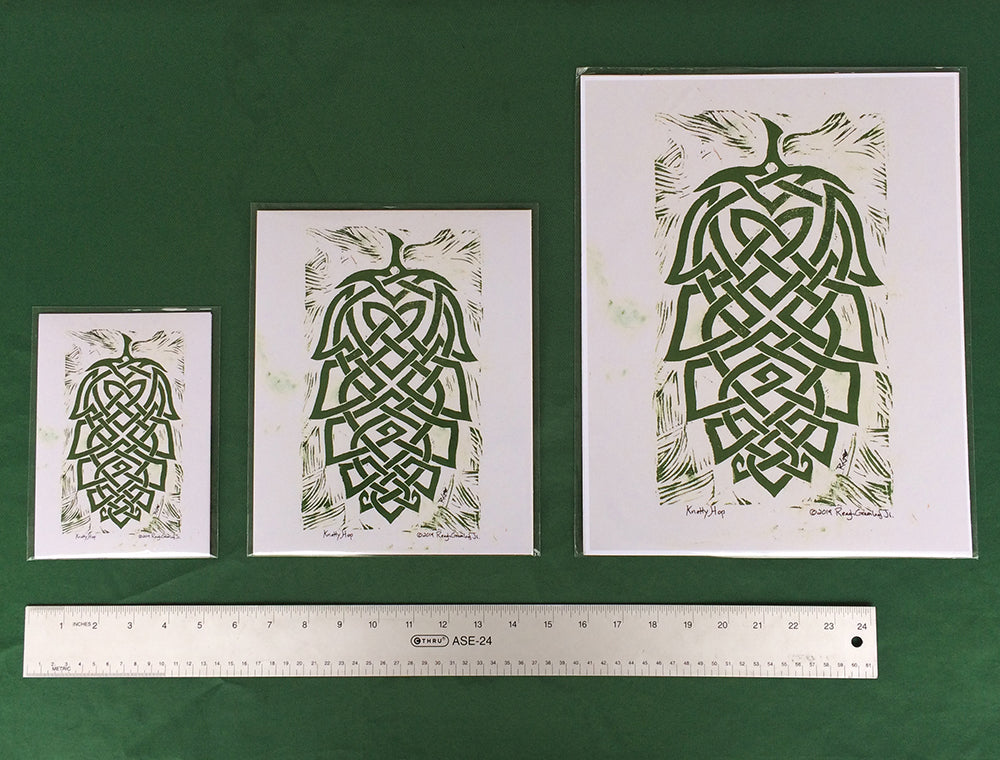 Knotty Hop - Art Print