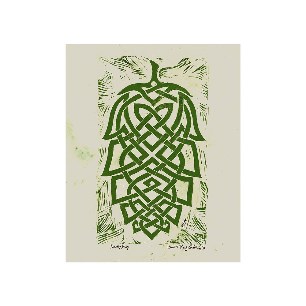 Knotty Hop - Art Print