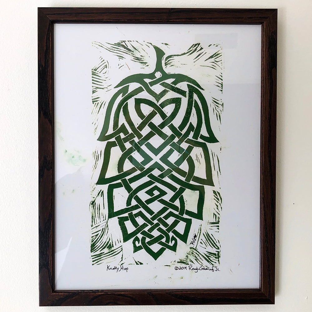 Knotty Hop - Art Print