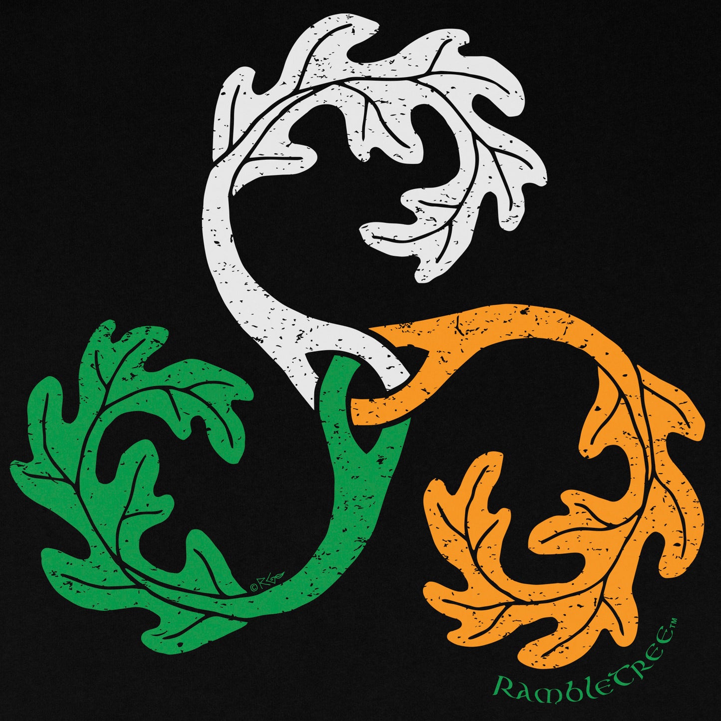 RambleTree - Irish Tricolour - Ladies Tee