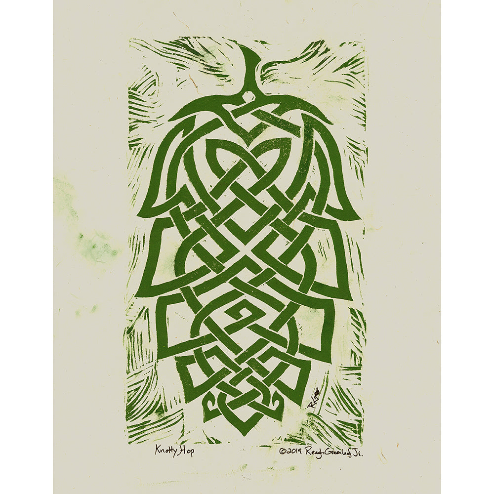 Knotty Hop - Art Print