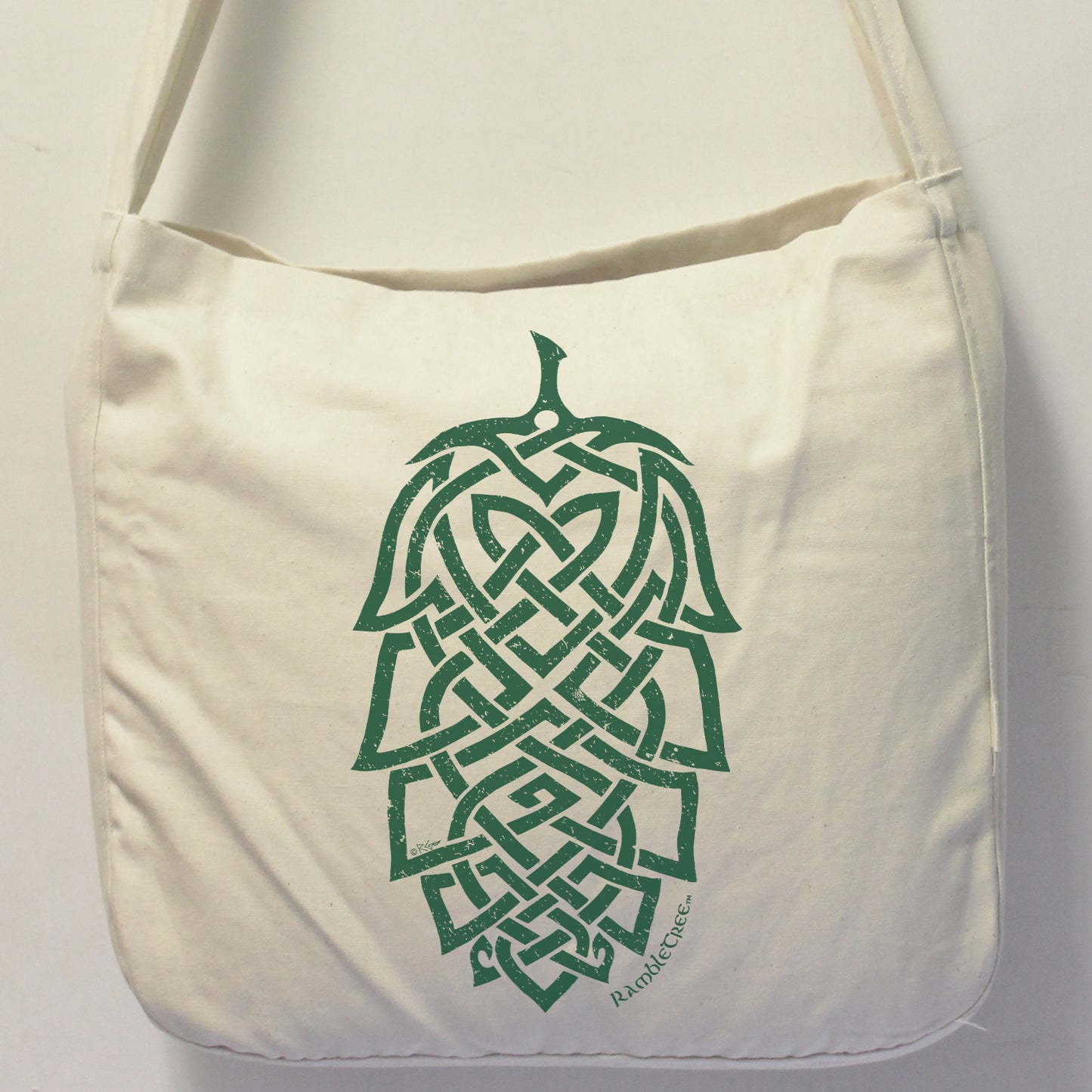 Knotty Hop - Organic tote/shoulder bag
